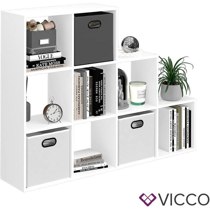Стелаж-сходи Vicco, білий, 142.2 x 107.8 см, для дому