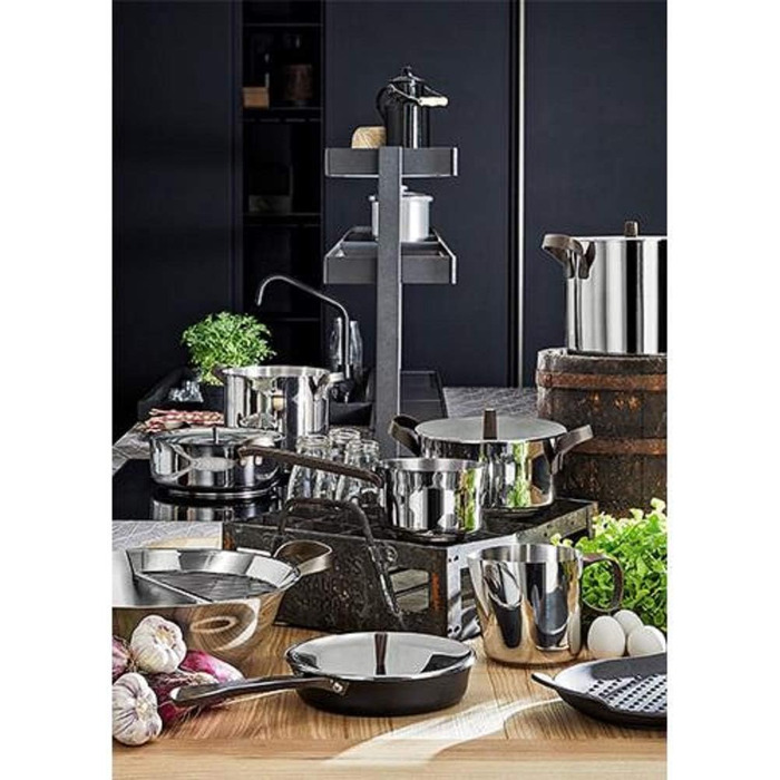 Кришка для каструлі Alessi Edo PU200/24 з нержавіючої сталі з PVD-покриттям, коричнева