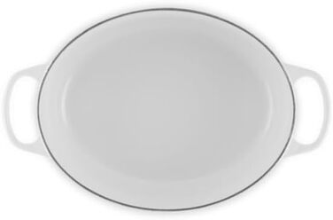 Овальний жаровий посуд Le Creuset 31 см із золотою ручкою
