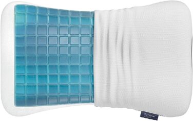 Ортопедична подушка Technogel Pixel Anatomic Curve 66x40x9 см, біла