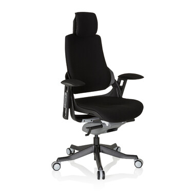 Офісне крісло / Обертове крісло SPEKTRE BLACK Тканина Black hjh OFFICE