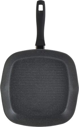 Гриль-сковорода Russell Hobbs Marble 28 см, антипригарна, універсальна для індукції, приготування з мінімумом олії