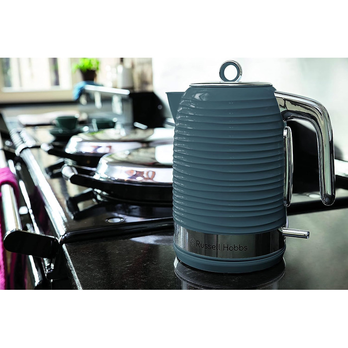 Тостер Russell Hobbs Inspire на 2 тости, нержавіюча сталь, з підставкою для булочок, 6 режимів, розморожування та підігрів 24373-56