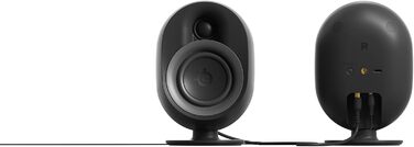SteelSeries Arena 7 - 2.1-канавна акустика для геймінгу, RGB, USB, Aux, Bluetooth, чорний