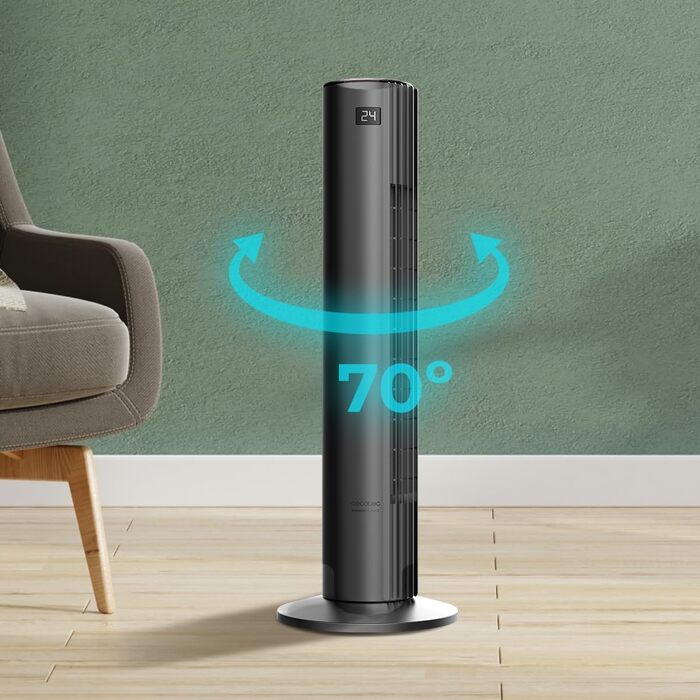 Вентилятор Cecotec EnergySilence 790 Skyline 50W 76 см з таймером, білий
