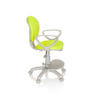 Дитячий стілець / дитячий письмовий стілець KID COLOUR G1 тканина зелений hjh OFFICE
