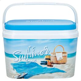 Термосумка ColorBaby Aktive 62249 для пляжу, жорстка, 6 л, 29x19x20,5 см, для продуктів, багатобарвна, легка