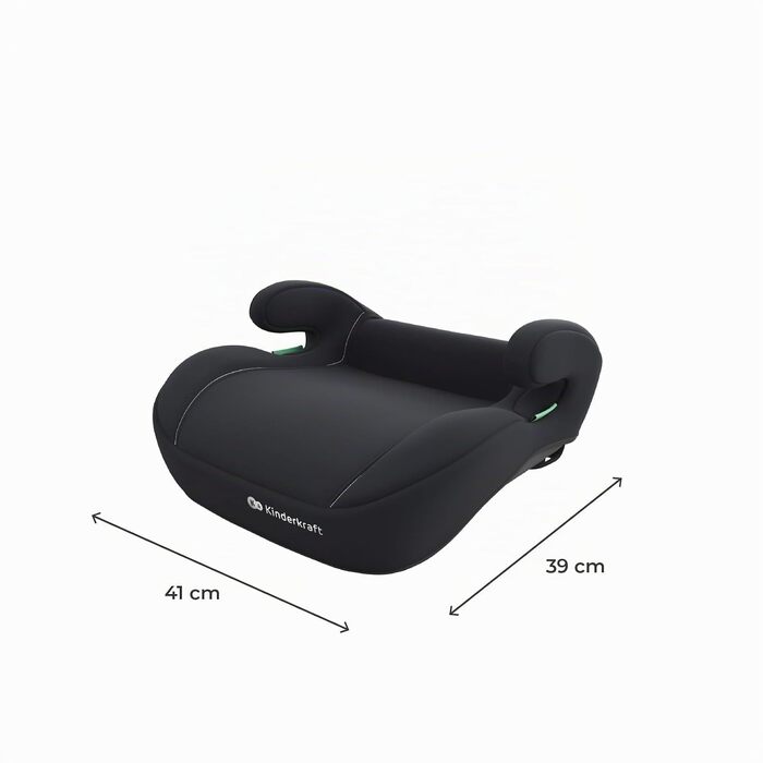 Дитяче автокрісло Kinderkraft I-SPARK 2 PRO (100-150 см), 2в1, стандарт i-Size, чорне