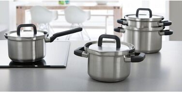 Набір каструль BK COOKWARE BV 123 FLOW COOL, 4 предмети, нержавіюча сталь