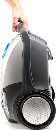 Пилосос з мішком BLACK+DECKER BXVMB700E, 700 Вт, 4 л, сірий