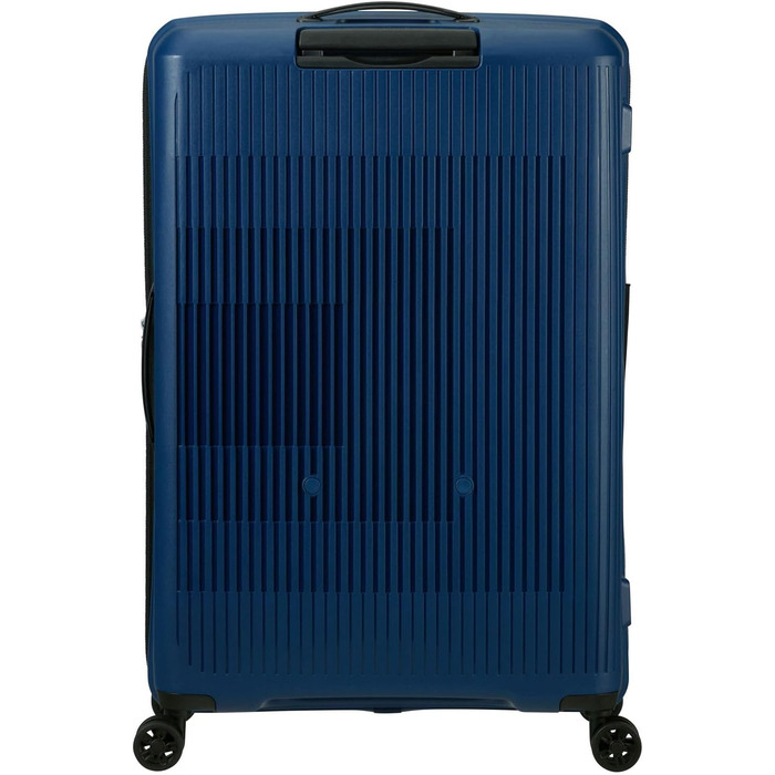 Валіза American Tourister Aerostep Spinner L, розширювана, 77 см, 101.5/109 л, синя (Navy Blue)
