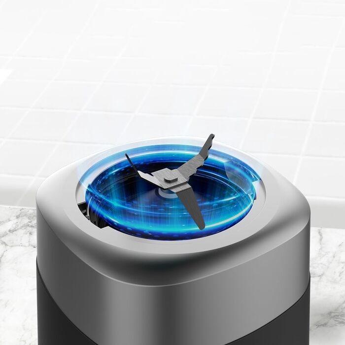 Стаціонарний блендер Cecotec Power Black Titanium 1300MAX B Pro, 1300 Вт, 1.5 л, з 4 титановими ножами для смузі та льоду, чорний