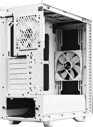 Корпус Fractal Design Define 7 Compact White ATX, алюміній/сталь, шумоізольований, білий, для тихого ПК