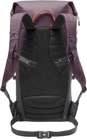 Міський рюкзак VAUDE CityGo водонепроникний, універсальний для чоловіків та жінок, легкий міський Daypack з відділенням для ноутбука, роллтоп, ідеальний для подорожей містом, розмір універсальний, колір чорничний