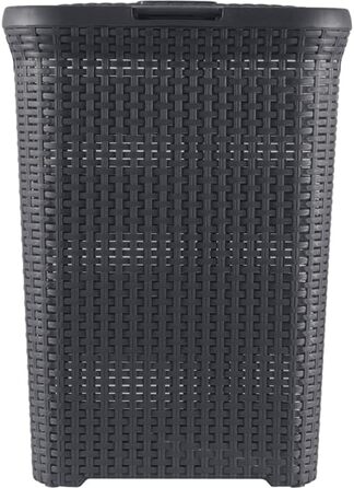 Кошик для білизни Curver, пластиковий, сірий, 45x35 см, модний дизайн