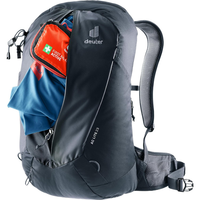 Рюкзак туристичний Deuter AC Lite 23, 23 л, чорний
