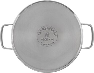Набір каструль WMF Compact Cuisine 5 предметів, індукційний, нержавіюча сталь, з кришками, полірований Cromargan, без покриття, з внутрішньою шкалою