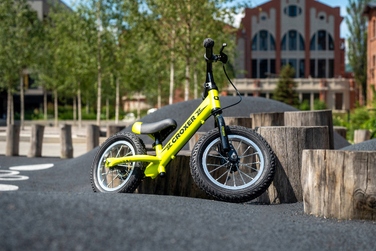 Беговел Croxer Leox Lime з гальмом