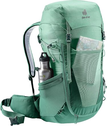 Жіночий туристичний рюкзак Deuter Futura 24 SL, 24 л, бірюзово-зелений