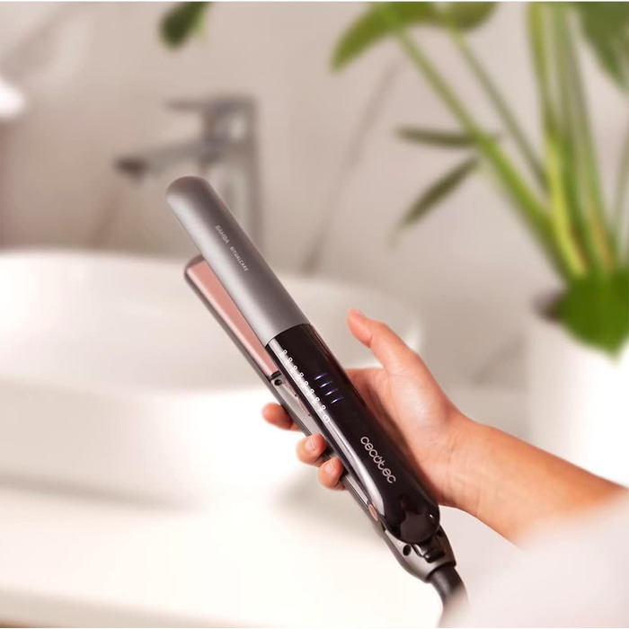Випрямляч для волосся Cecotec RitualCare 1200 Titanium Ion Touch 60W з титановим покриттям