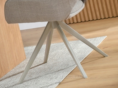 Стілець Mebel-Partner, тканина, бежевий, 1 шт.