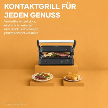 Контактний електрогриль 3-в-1 Severin Kontakt-Grill Sevini Flex, 2000W