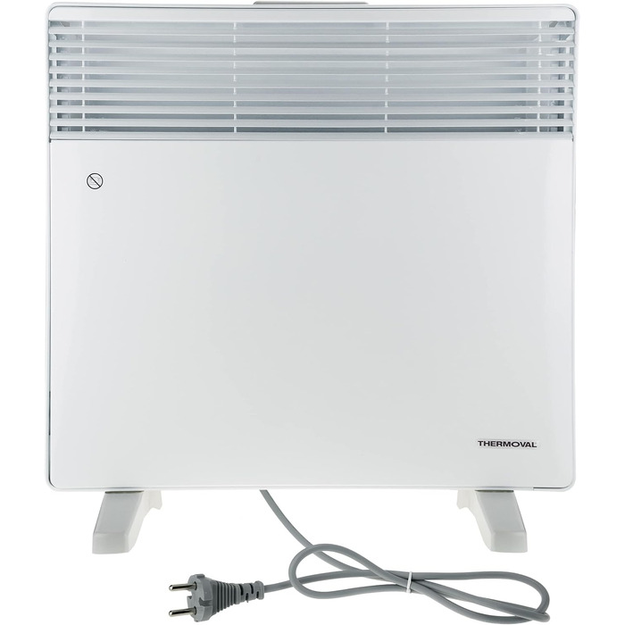 Електричний конвектор Thermoval 1000W для обігріву стіновий