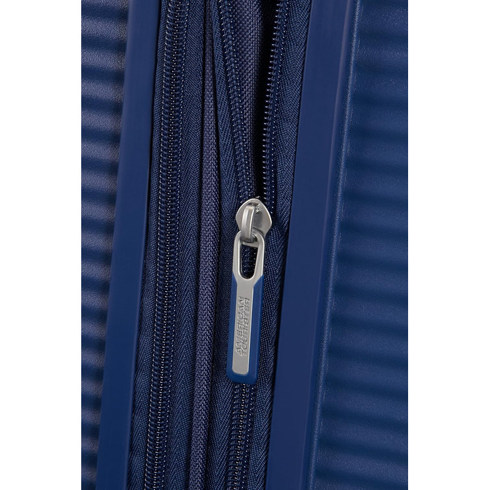 Валіза American Tourister Soundbox Spinner L, розширена, 77 см, 97/110 л, темно-синя (Midnight Navy)