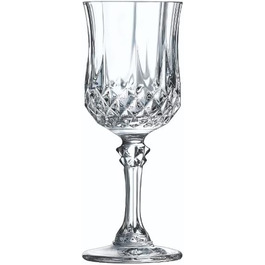 Келихи для коньяку Cristal d'Arques Paris Longchamp, 320 мл, 6 шт., Kwarx, міцне пакування, прозорі