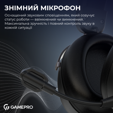 Бездротова ігрова гарнітура GamePro Asgard Freya Pro (HSW201B)