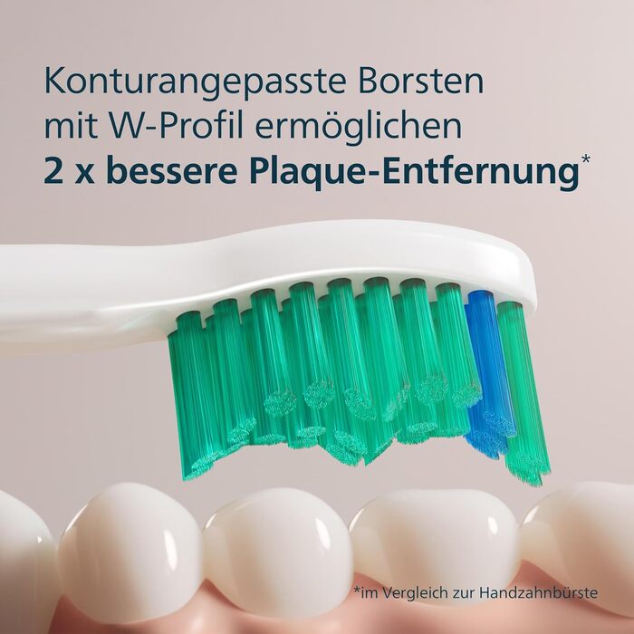 Смінні насадки для електричної зубної щітки Philips Sonicare C1 ProResults, білі, 8 шт, HX6018/87