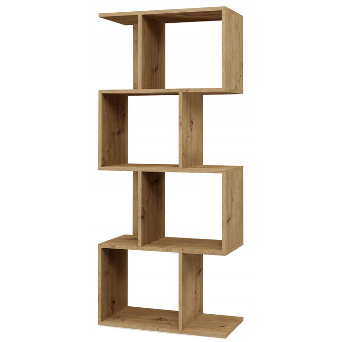 Стелаж TopEshop 59,5 x 140 x 30 см, дуб артизан