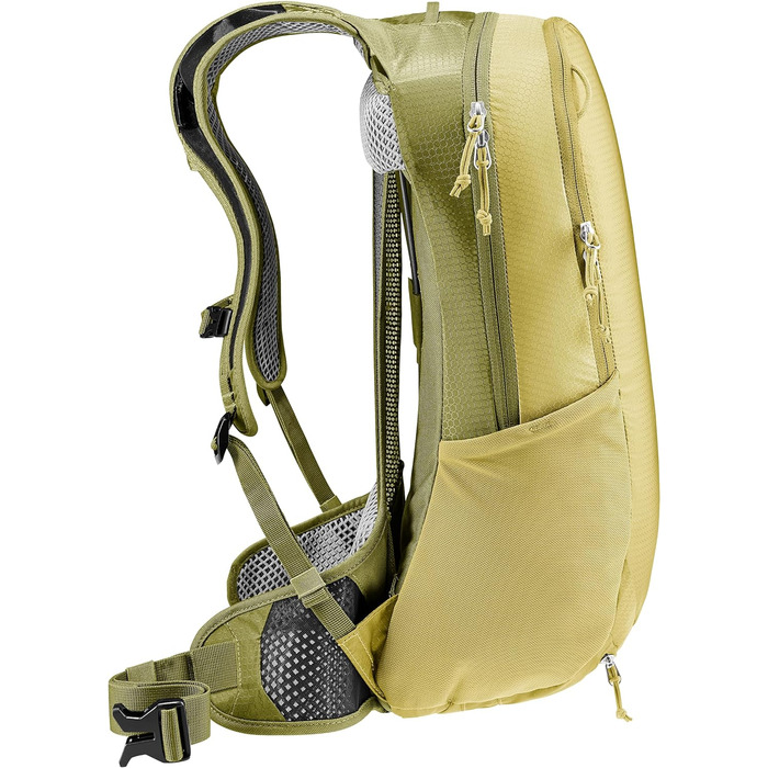 Велосипедний рюкзак Deuter Race Air 10 л, Linden-cactus, вентиляція спини