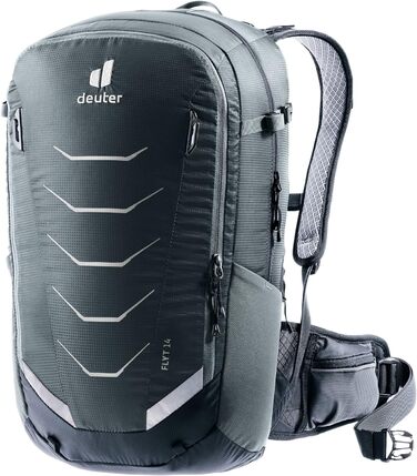 Велосипедний рюкзак Deuter Flyt 14 з протектором, графітово-чорний