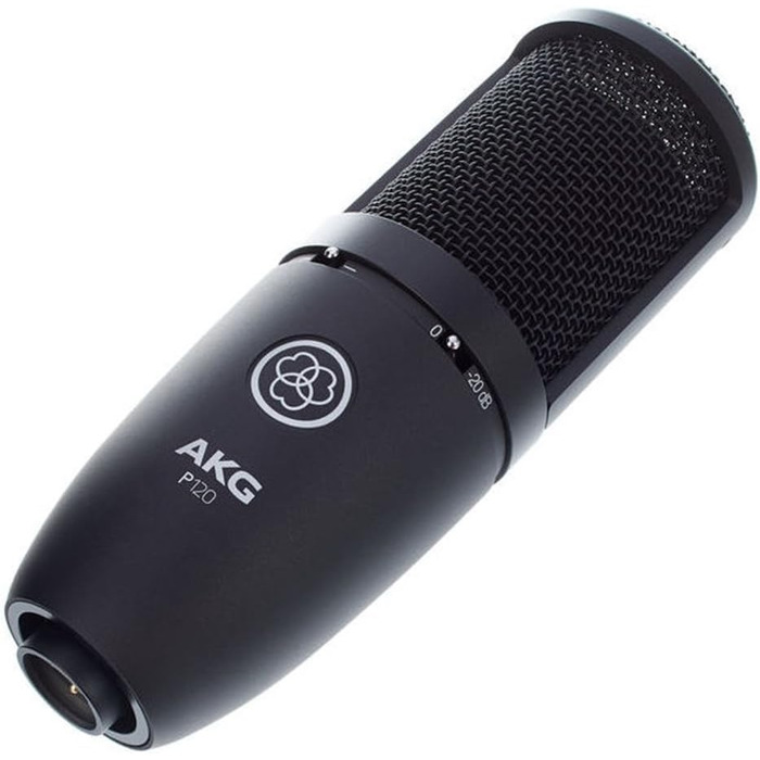 Студійний конденсаторний мікрофон AKG P120, чорний