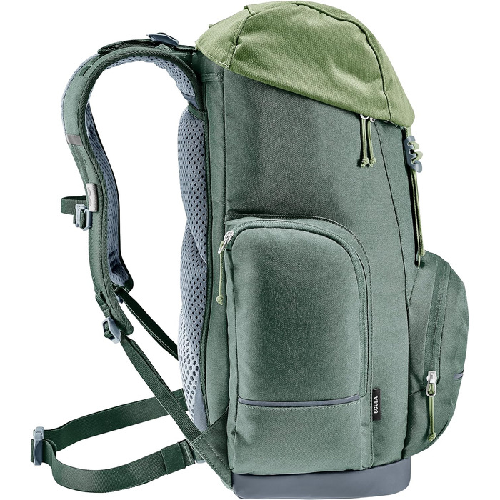 Рюкзак для школи deuter Scula 30 л, зелений (Ivy-khaki)