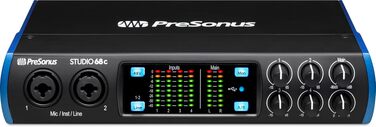Аудіоінтерфейс PreSonus Studio 24c USB-C для запису, стрімінгу, подкастингу з програмним забезпеченням Studio One Artist та Ableton Live Lite