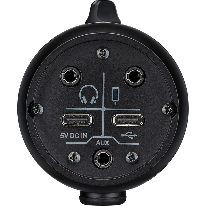Yamaha AG01 USB-мікрофон для стрімінгу, конденсаторний, високоякісний звук, для Windows, Mac, iOS, Android, чорний