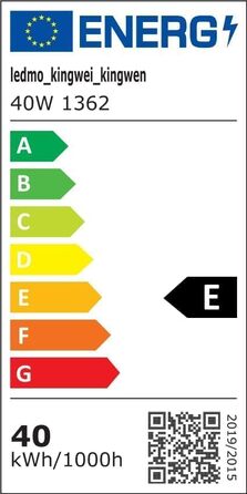 Стічний LED світильник Kingwen 40W, сучасна настінна лампа для вулиці та дому, поворотна панель 360°, водонепроникна IP65, тепле біле світло 3000K, чорний, для гаража та тераси (набір 4 шт)