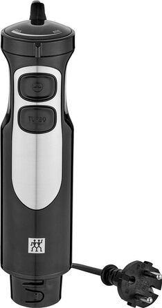 Занурювальний блендер ZWILLING 550 Вт з мірним стаканом 600 мл, нержавіюча сталь/чорний