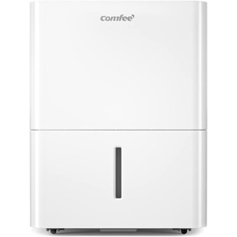 Осушувач повітря Comfee 12 л/добу для приміщень до 20 м², LED дисплей, проти вологи та плісняви, модель MDDN-12DEN7