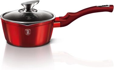 Каструля Berlinger Haus Metallic Line BH-1525N, 16 см, бордова