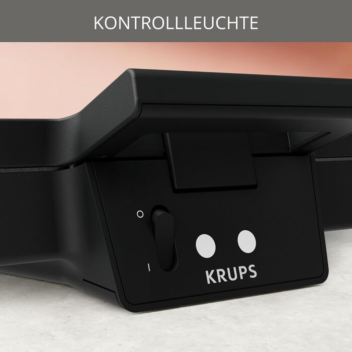 Тостер для сендвічів Krups FDK451: трикутні тости, антипригарне покриття, 850 Вт