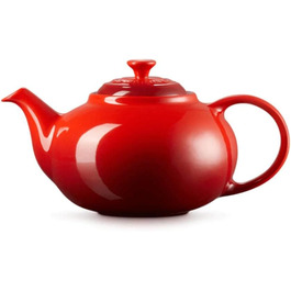 Чайник Le Creuset Klassische з кераміки, 1,3 л, для 3-4 чашок (Червоний)