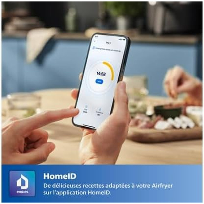 Аерофритюрниця Philips Airfryer Combi XXL HD9880/90 чорна, мультипіч з гарячим повітрям