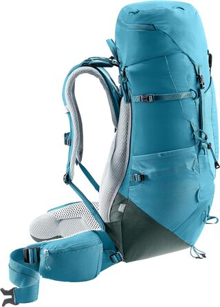 Рюкзак для трекінгу Deuter Aircontact Lite 35+10 SL для жінок, легкий, Lagoon-ivy, 35+10 л