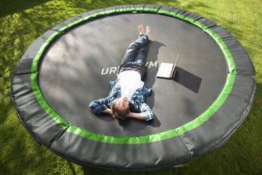 Батут із захисною сіткою Urbogym 312 см FT 10 (304-312 см)