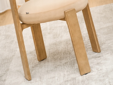 Стілець Mebel-Partner, тканина, помаранчевий, 1 шт.