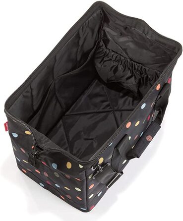 Дорожня сумка Reisenthel Allrounder L з великою косметичкою Toiletbag XL, горошок