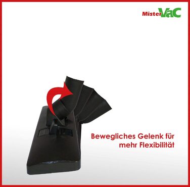 Насадка для пилососа MisterVac, ручна, сумісна з Hitachi CV 300, змінна насадка для підлоги